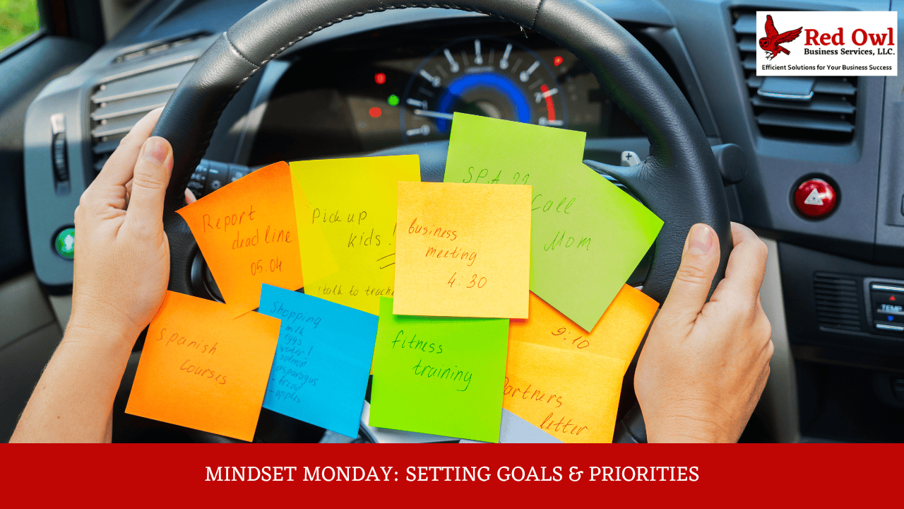 Mindset Monday: Setting Goals & Priorities